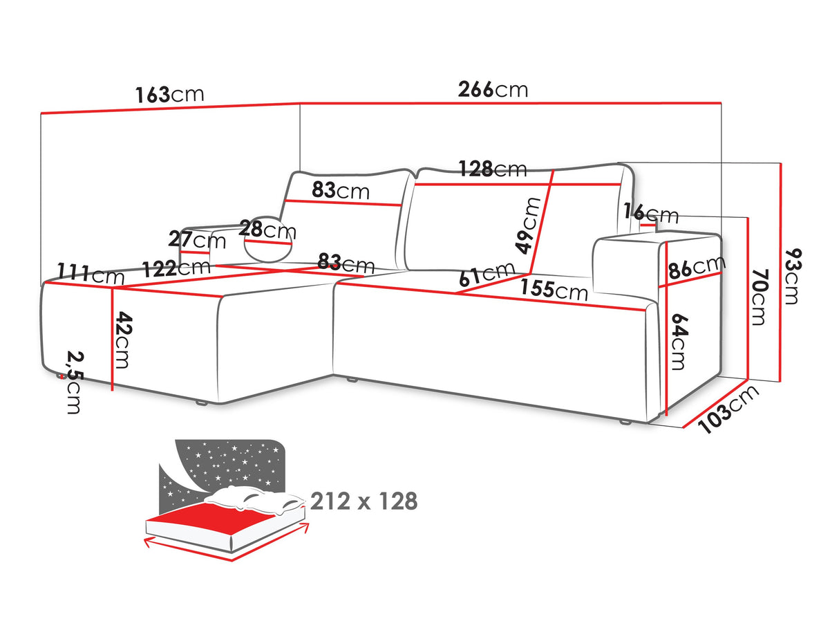 Stūra dīvāns 604948