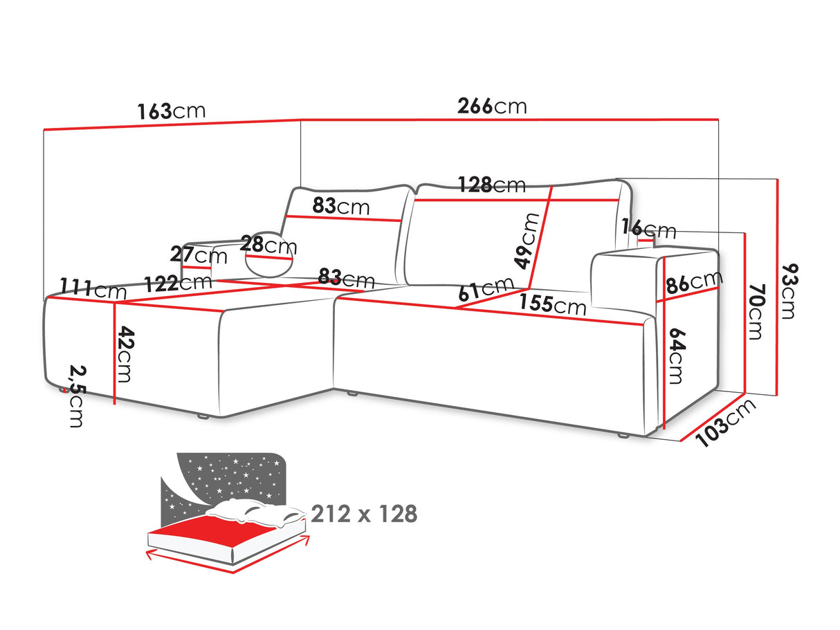 Stūra dīvāns 604948