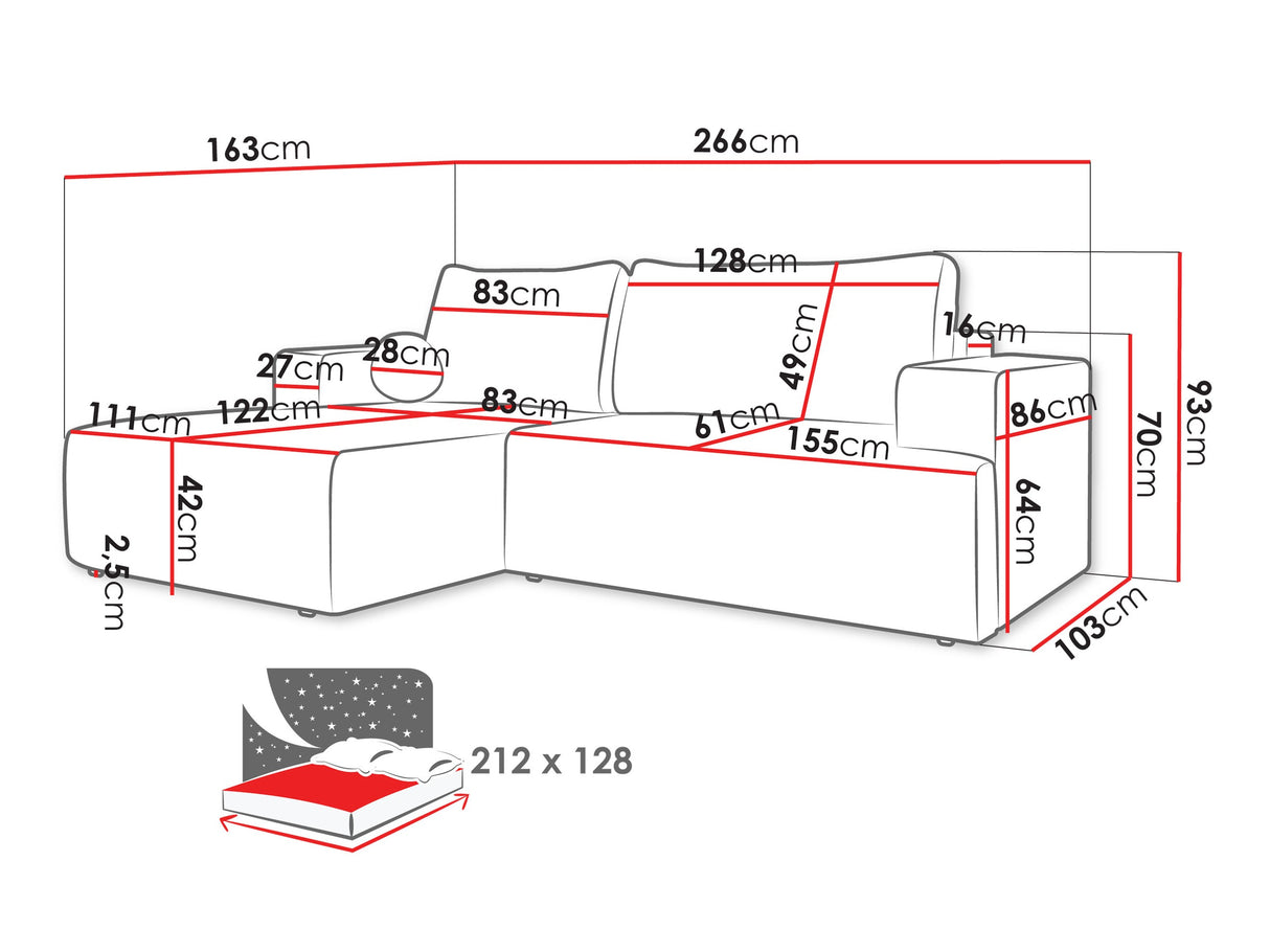 Stūra dīvāns 604948