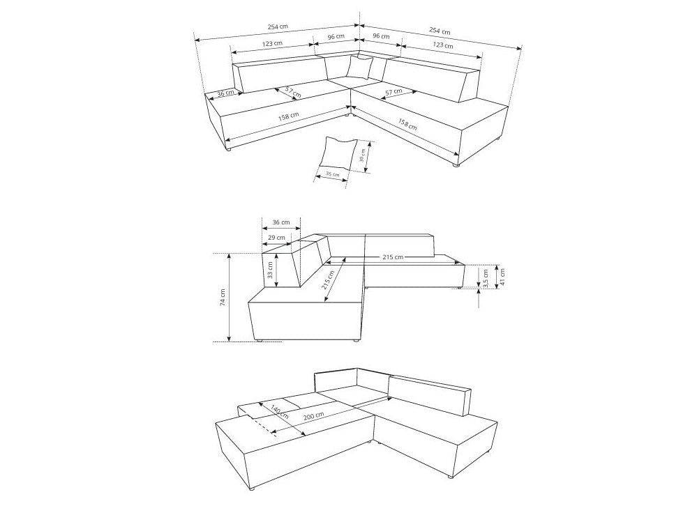 Stūra dīvāns 605138