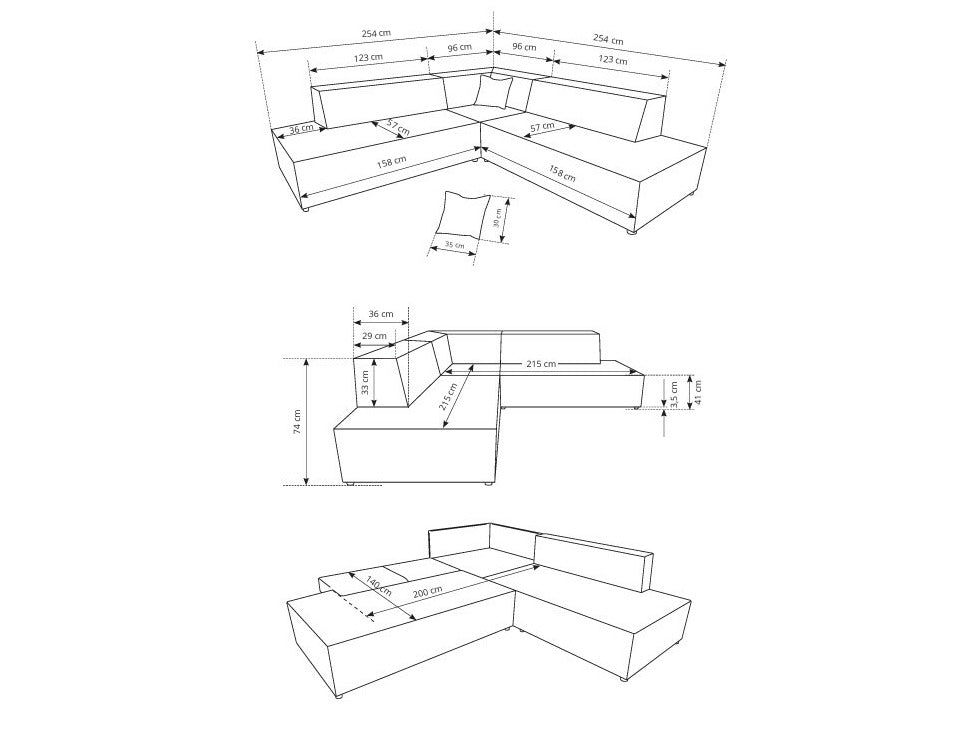 Stūra dīvāns 605138