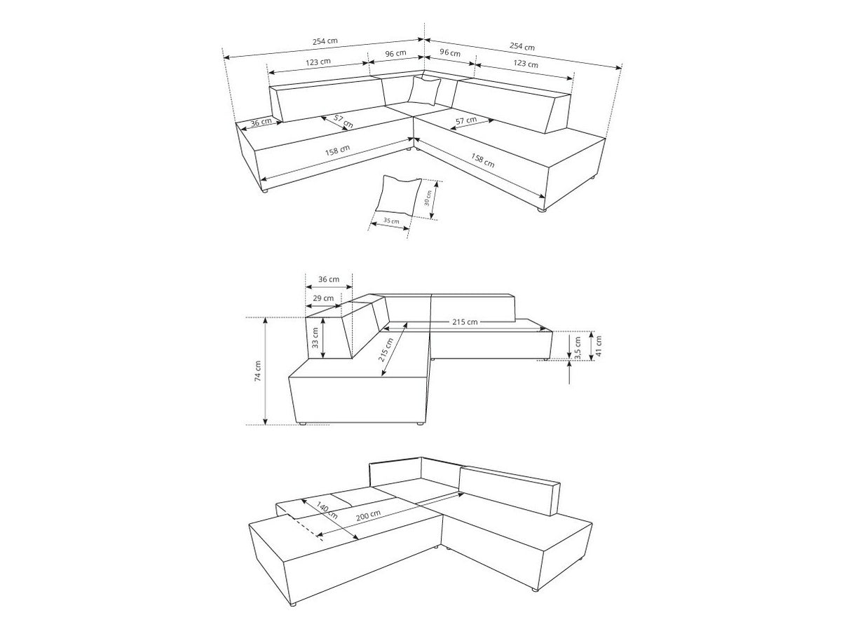 Stūra dīvāns 605138