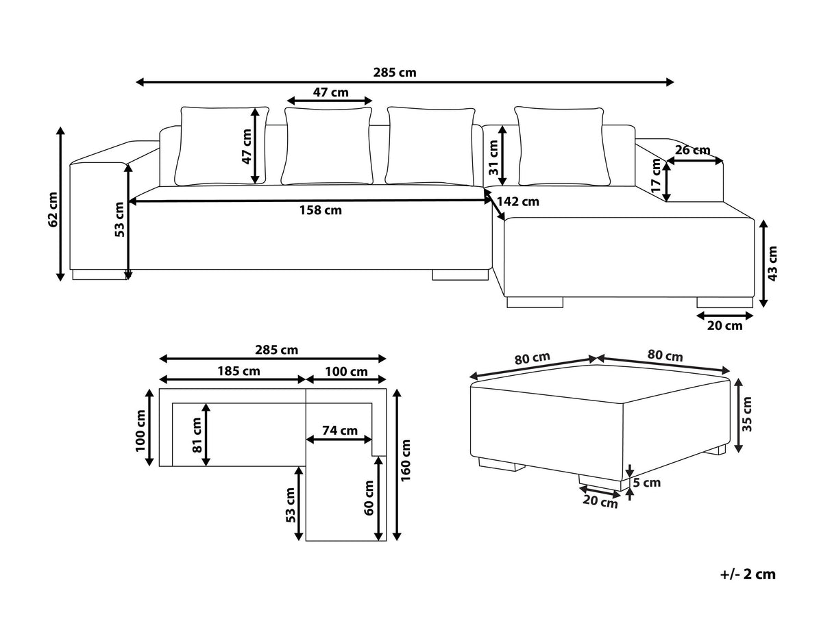 Mīksto mēbeļu komplekts 605331