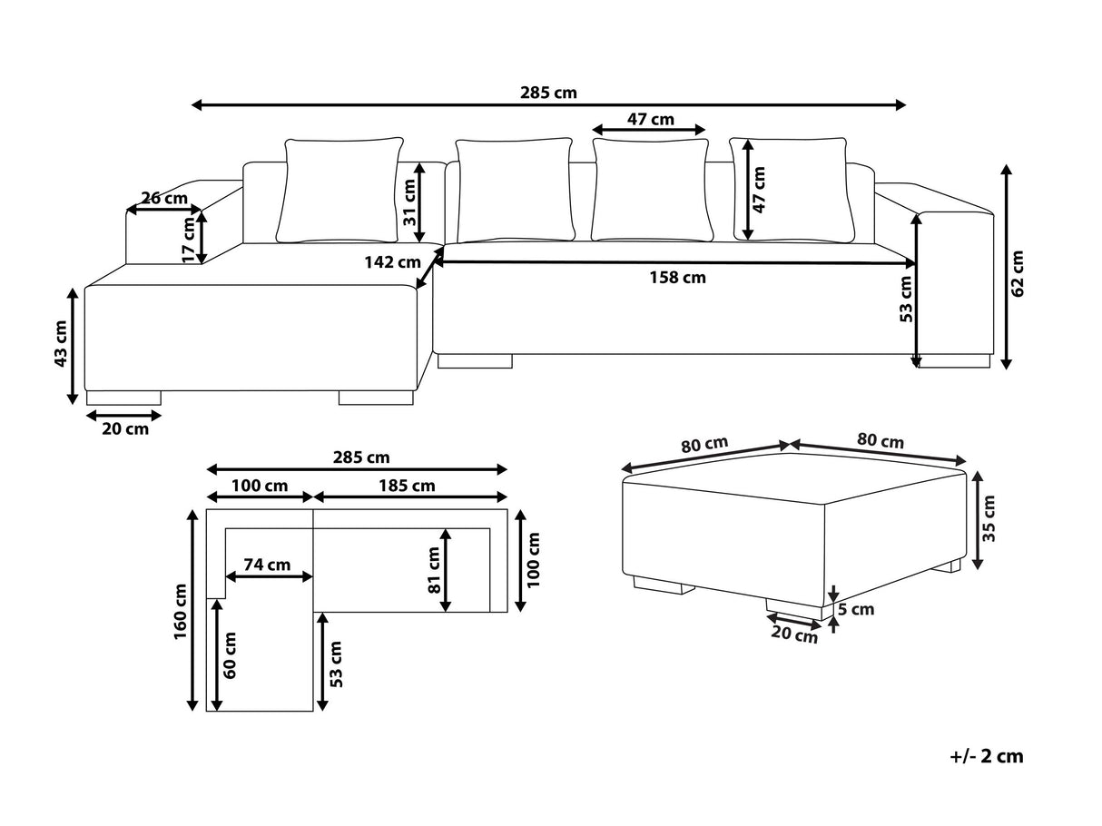 Mīksto mēbeļu komplekts 605331