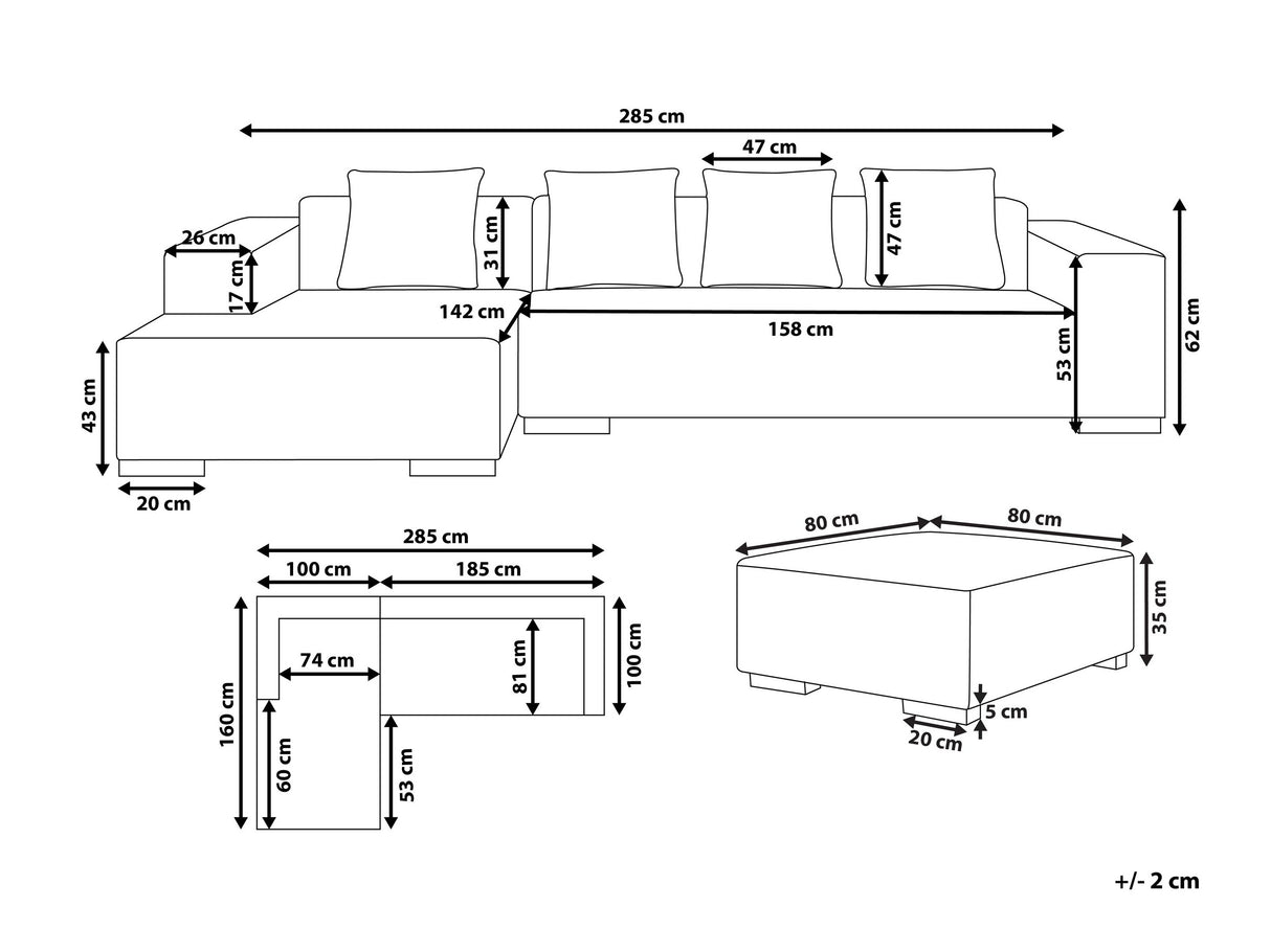 Mīksto mēbeļu komplekts 605331