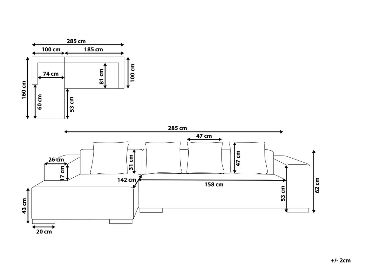 Stūra dīvāns 524743