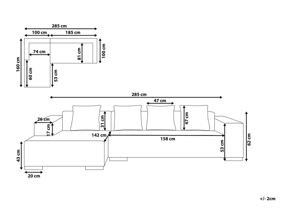Stūra dīvāns 524743