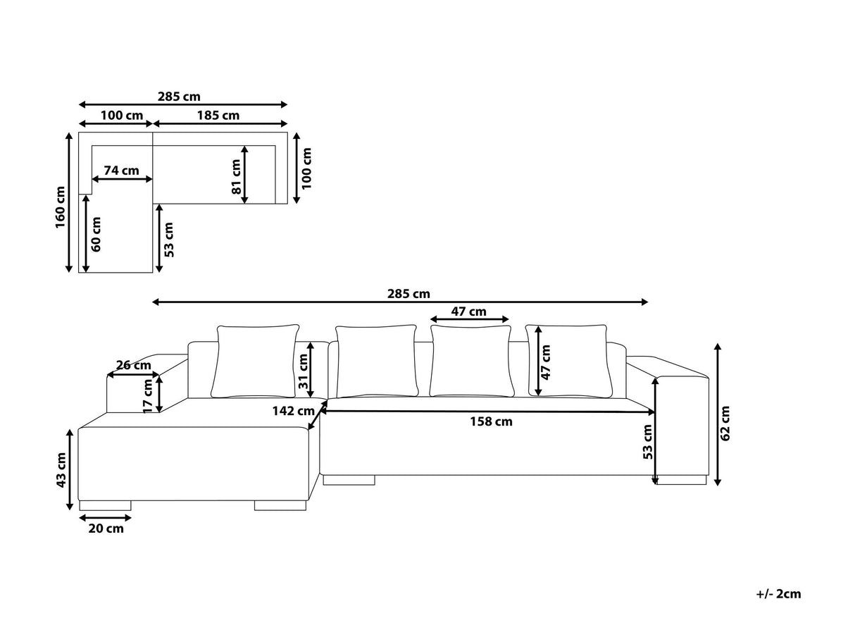 Stūra dīvāns 524743
