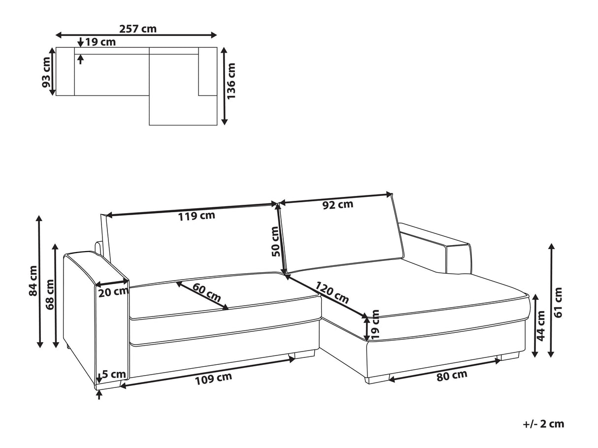 Stūra dīvāns 605455