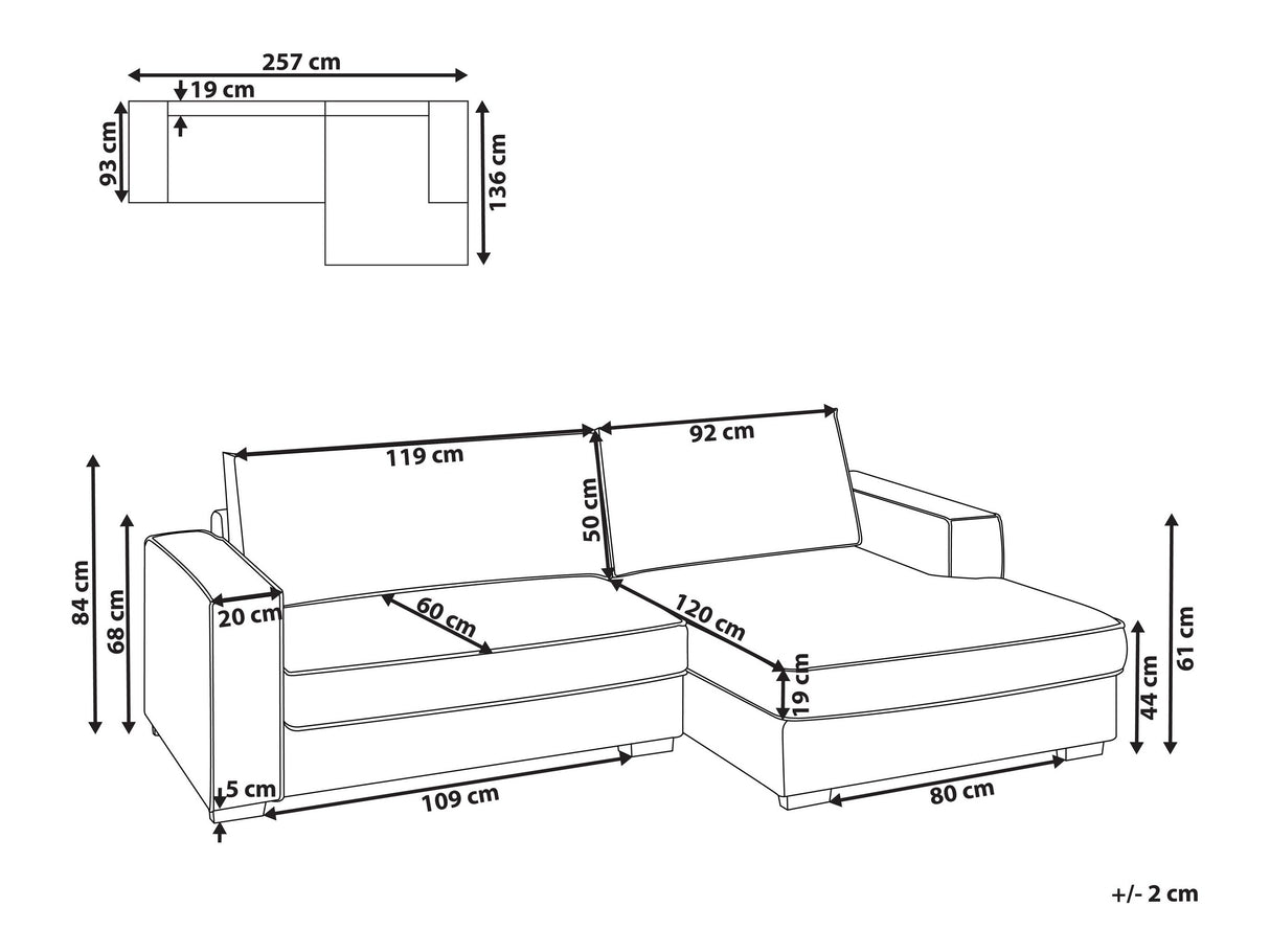Stūra dīvāns 605455