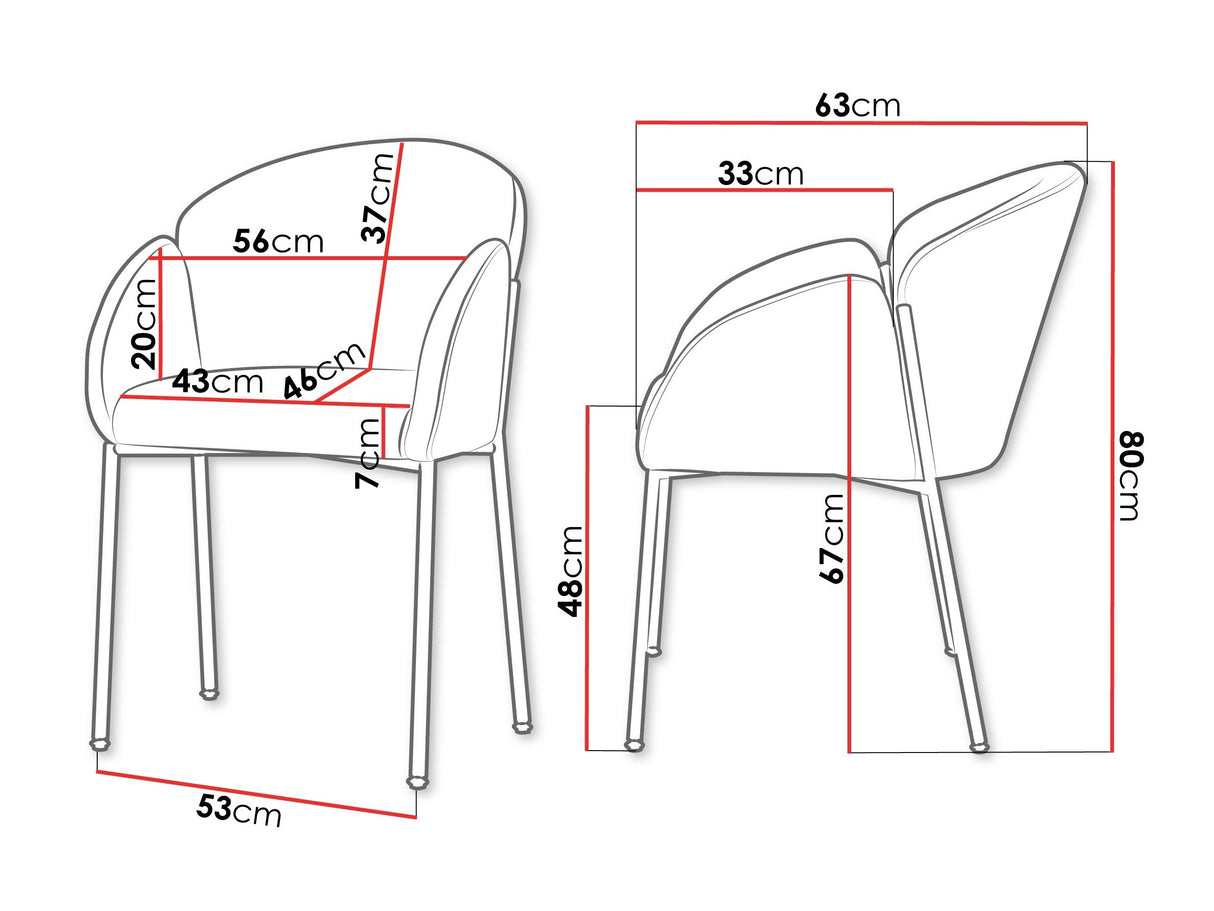Krēslu komplekts 605505