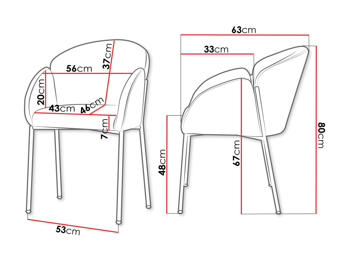 Krēslu komplekts 605505