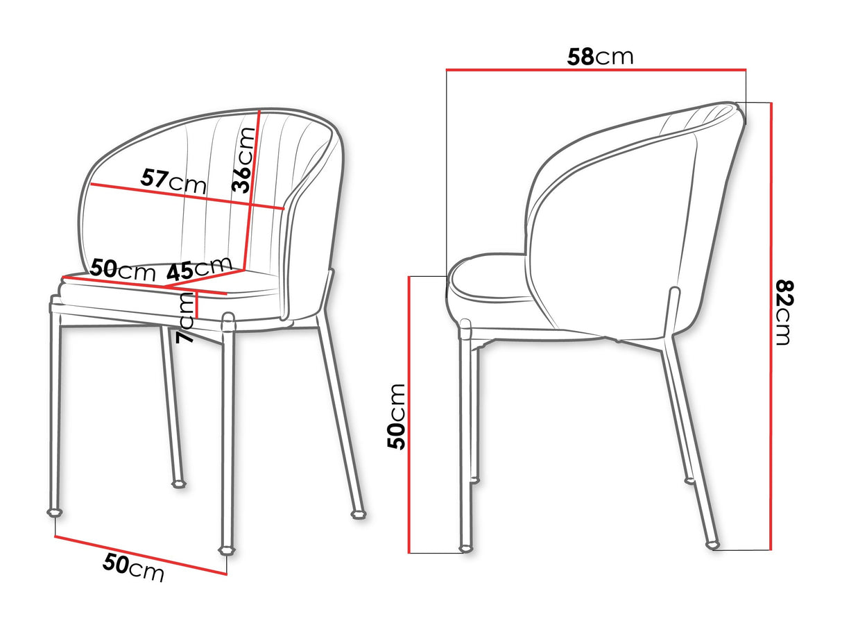 Krēslu komplekts 605531