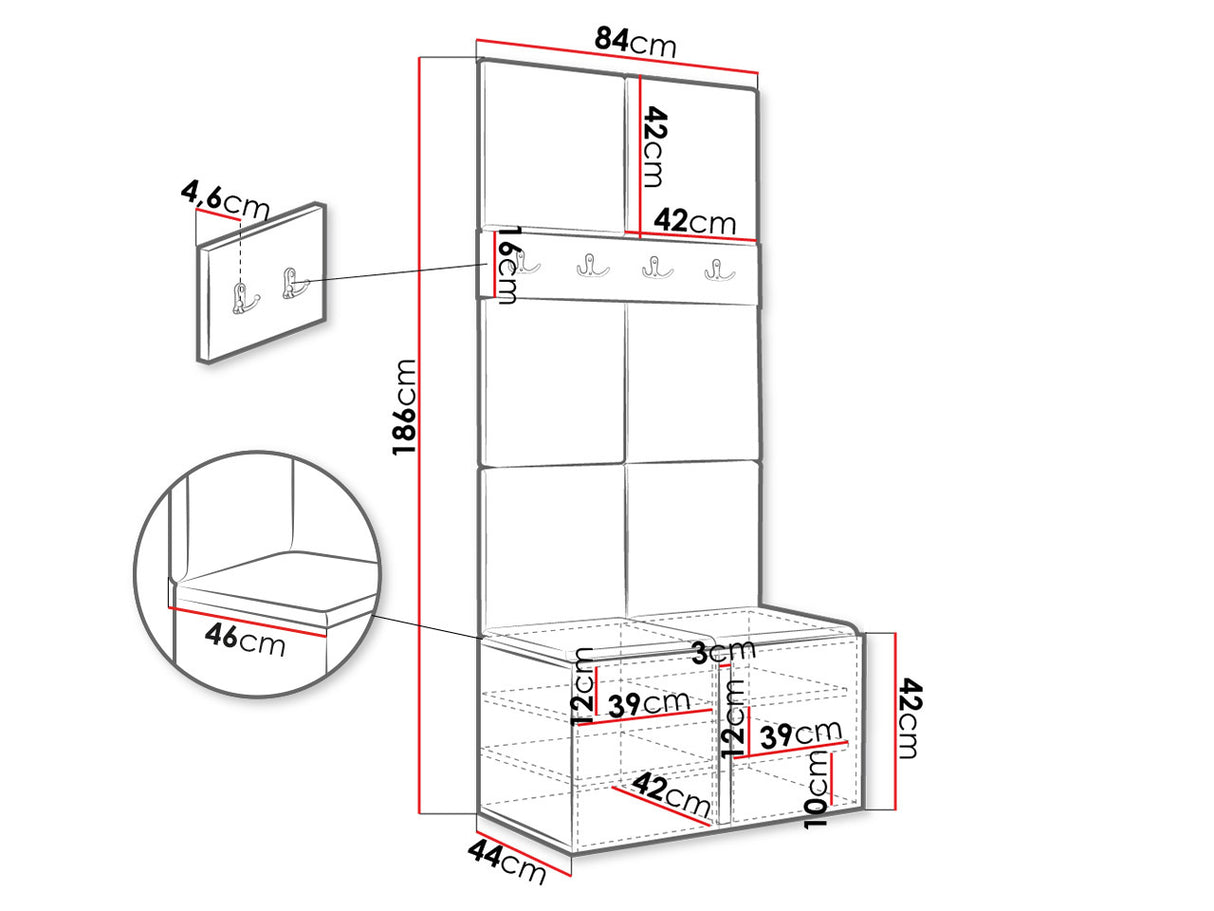 Priekšnama komplekts 421603 4191176