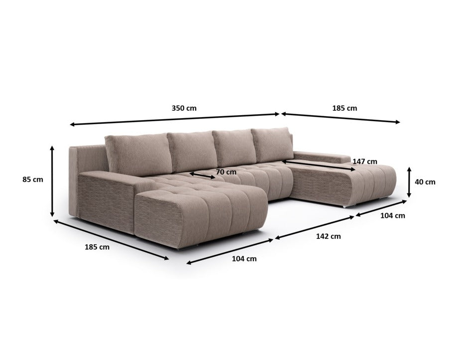 Stūra dīvāns 606023