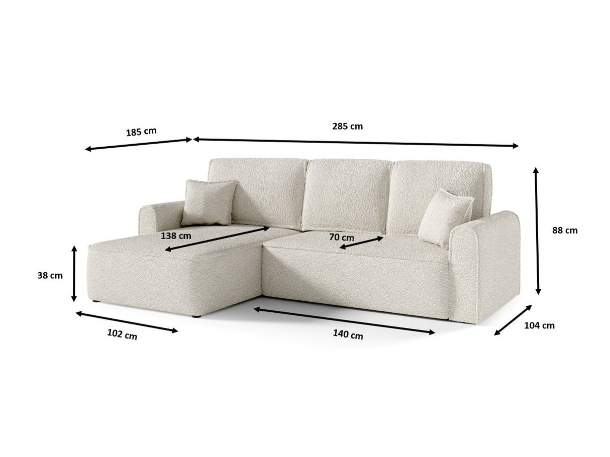 Stūra dīvāns 606140