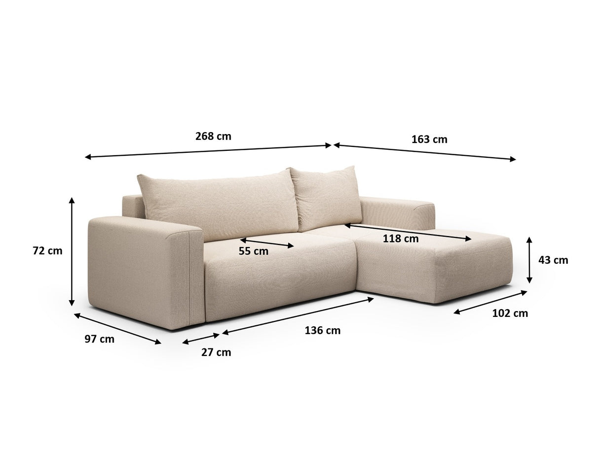 Stūra dīvāns 606210