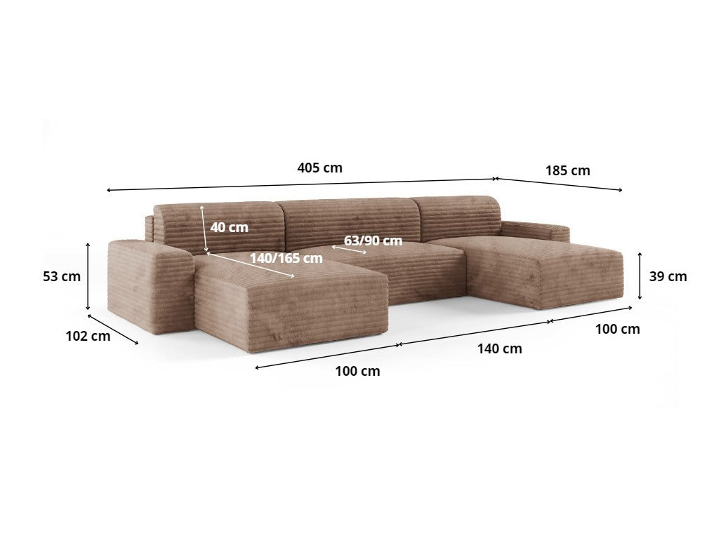 Stūra dīvāns 606445