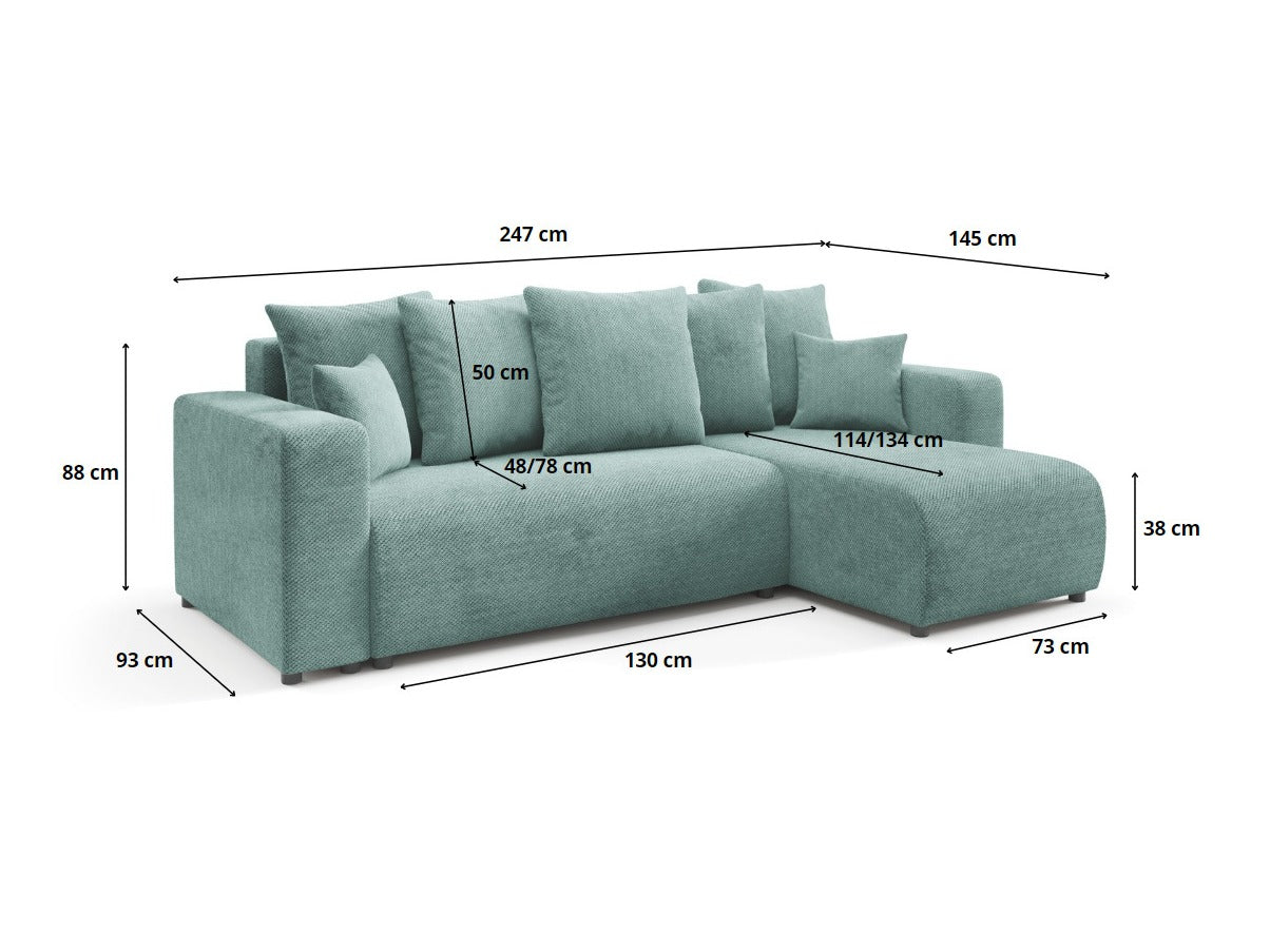 Stūra dīvāns 606538