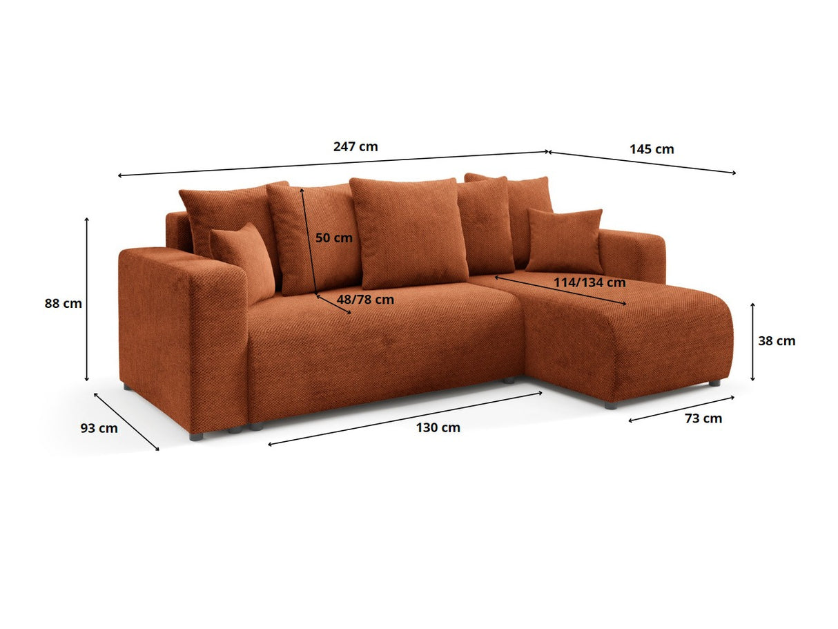 Stūra dīvāns 606538