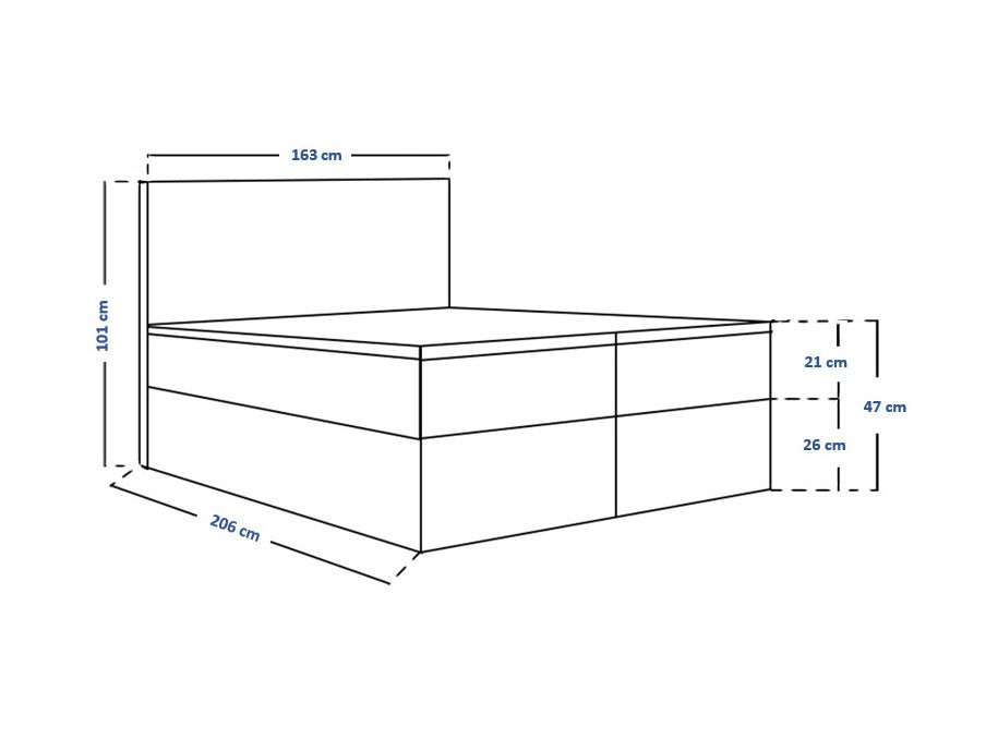 Kontinentālā gulta 606922