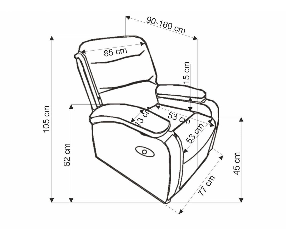 Krēsls reglainer 562452