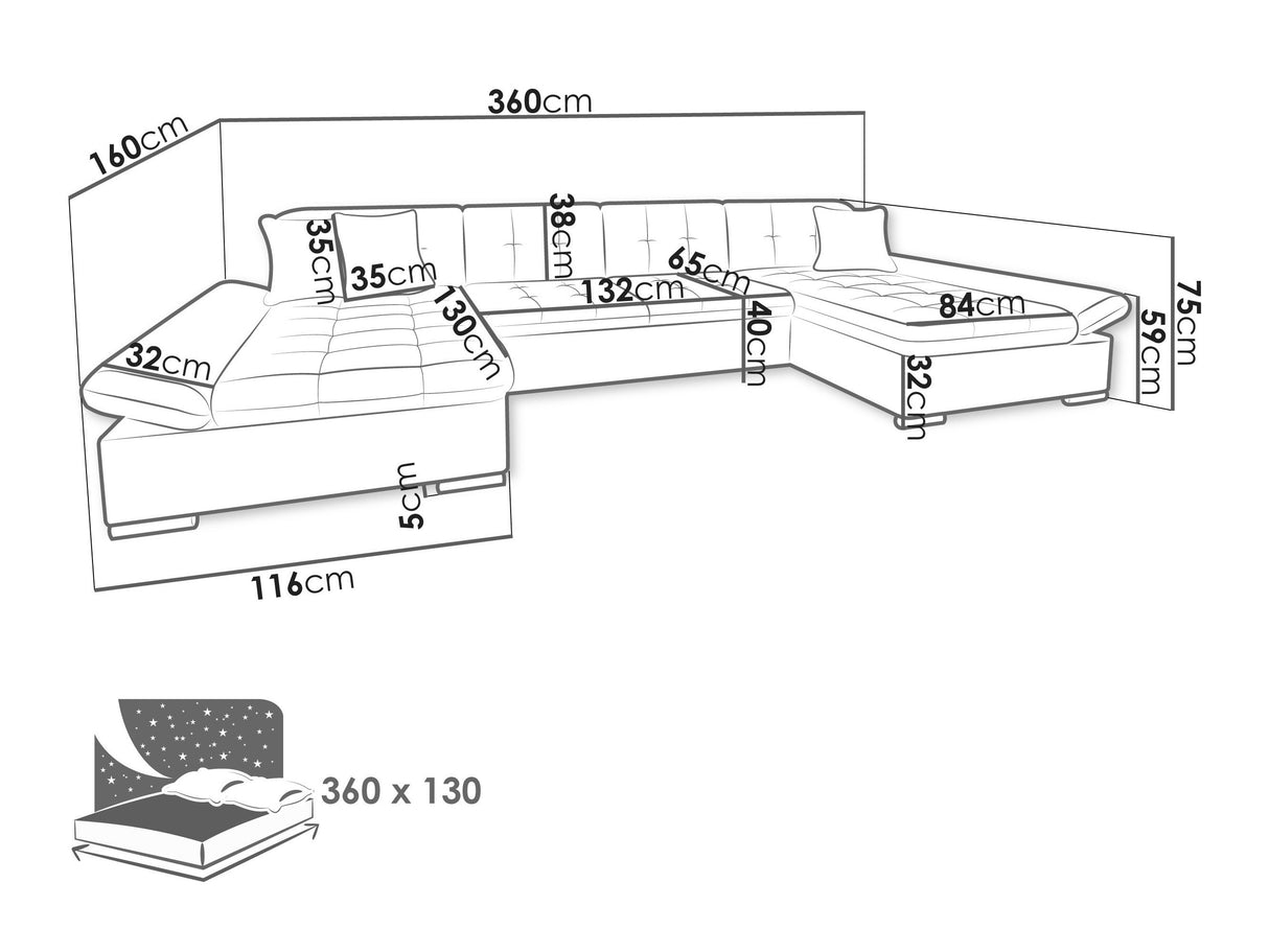 Stūra dīvāns 70654 4212866