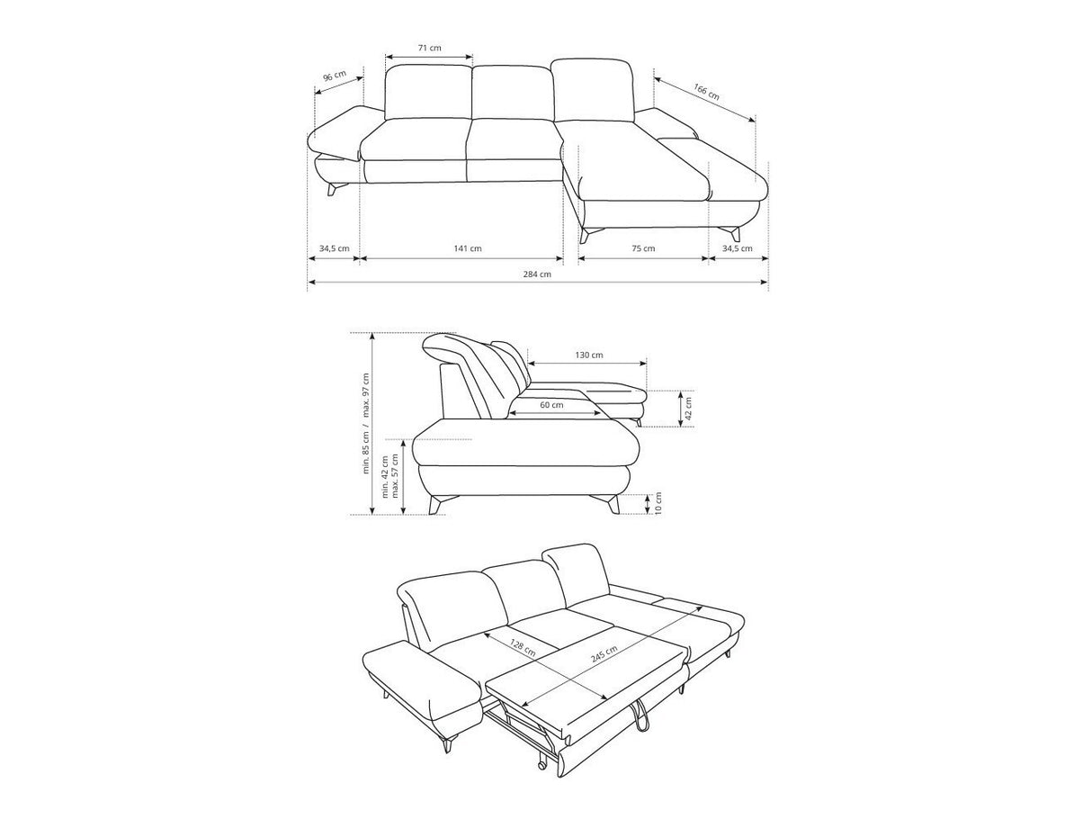 Stūra dīvāns 605260 4214235