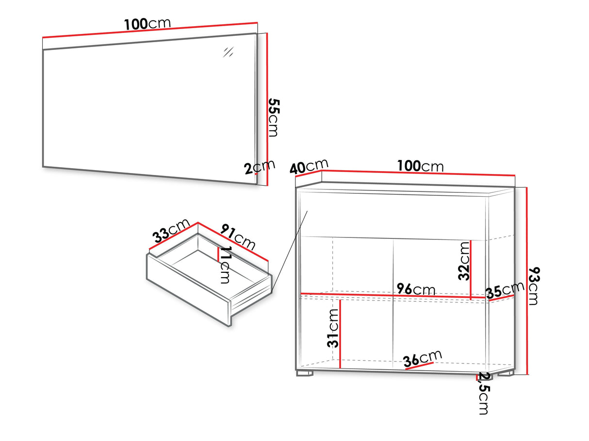 Priekšnama komplekts 574175