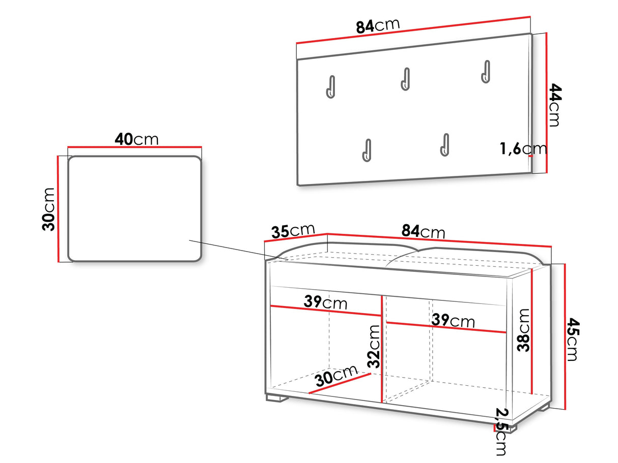 Priekšnama komplekts 574176