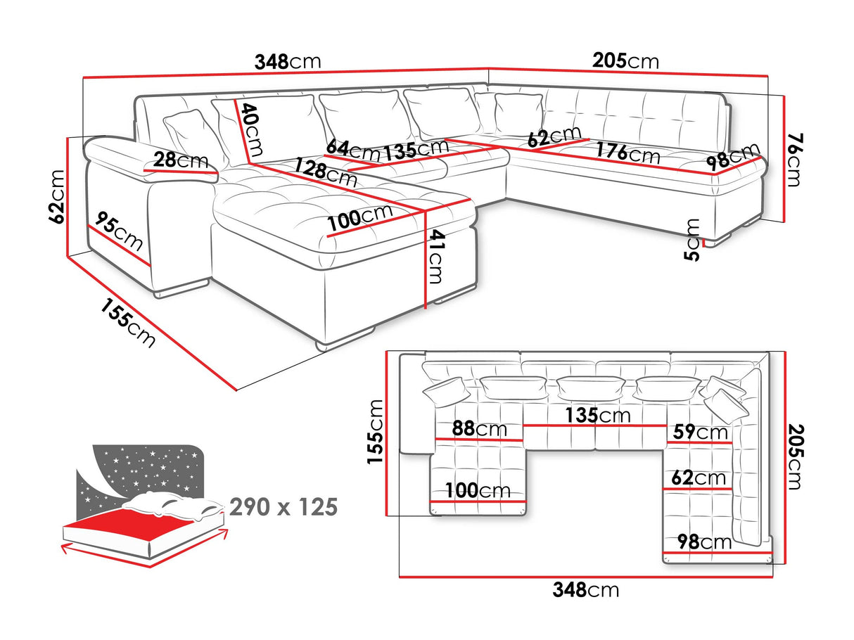 Stūra dīvāns 108216
