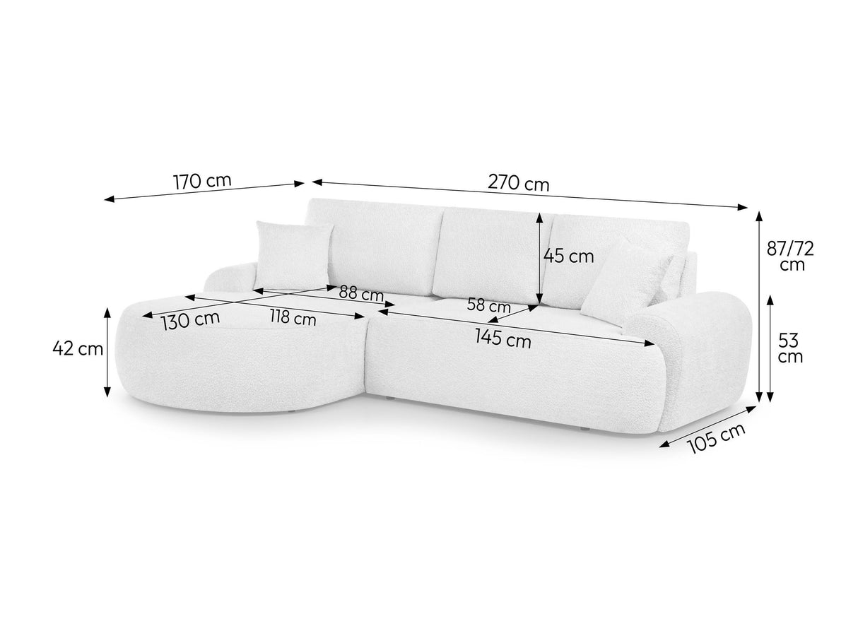 Stūra dīvāns 610200