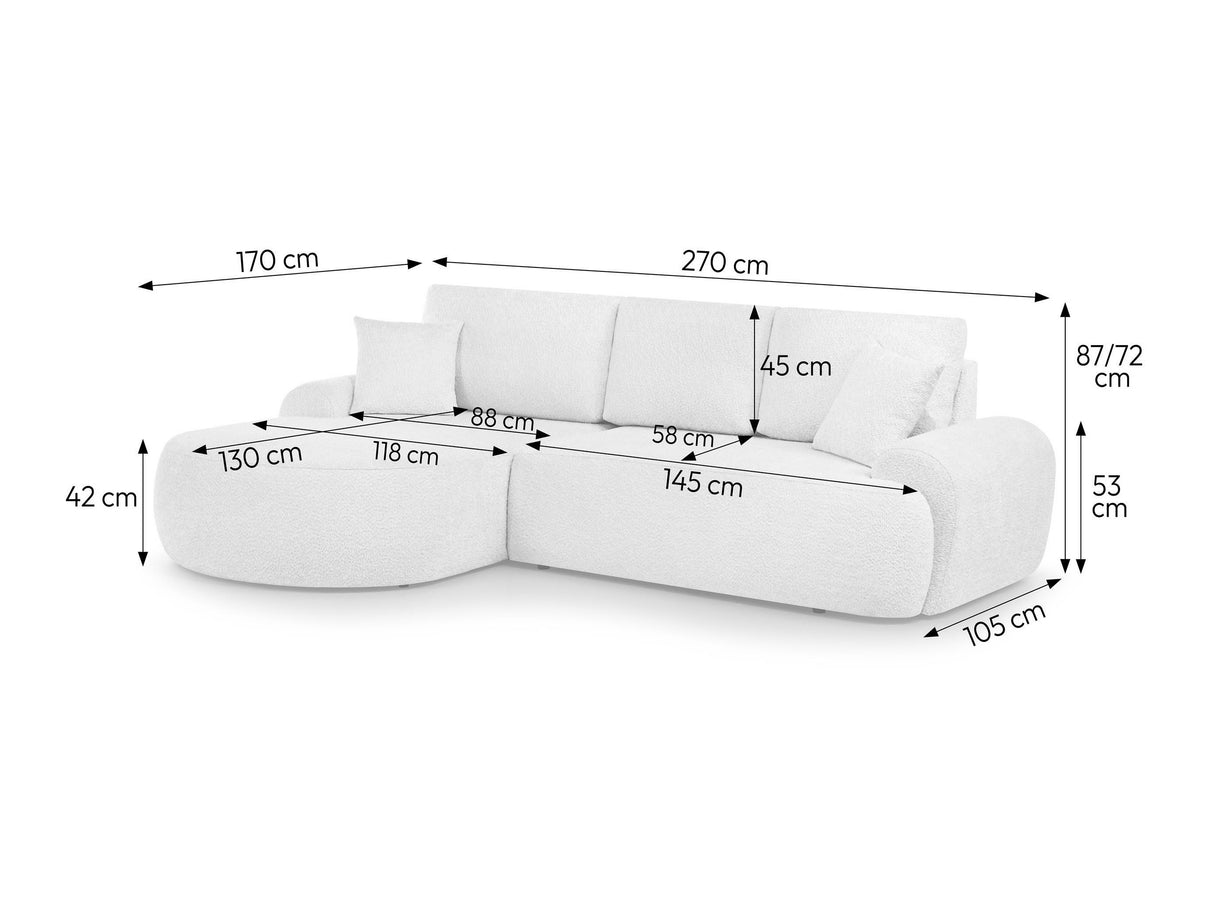 Stūra dīvāns 610200