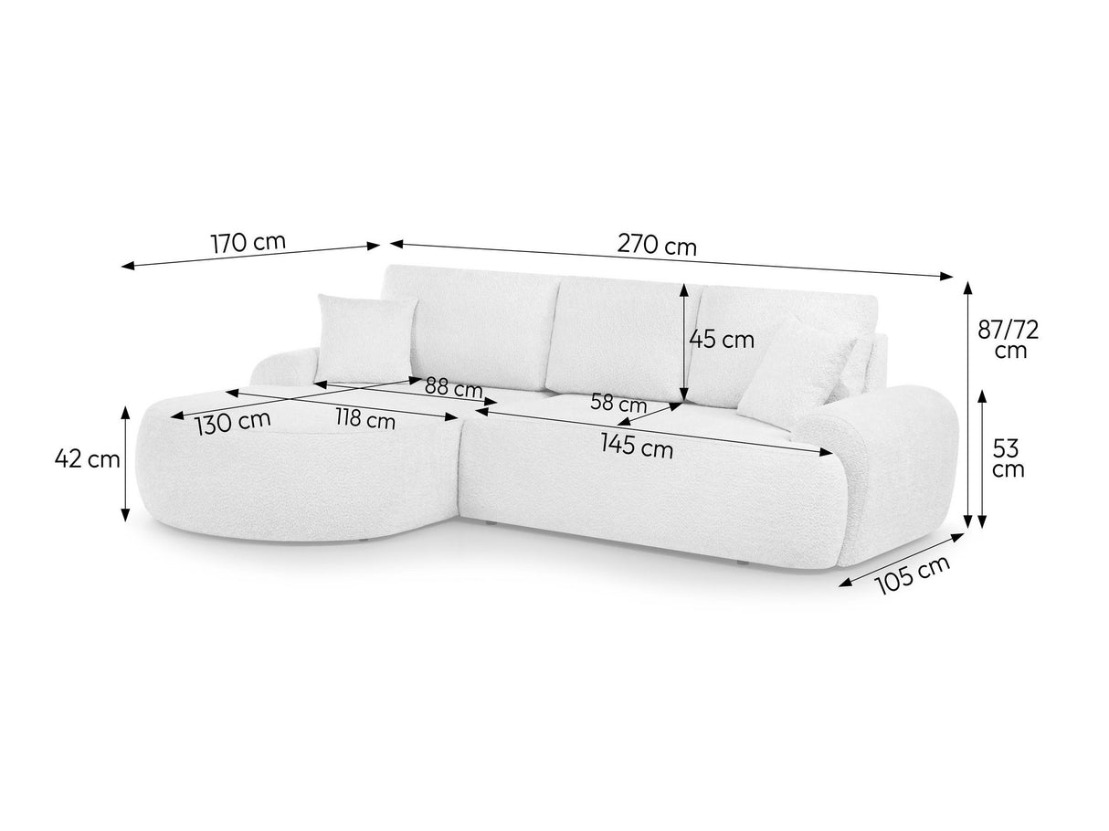 Stūra dīvāns 610200