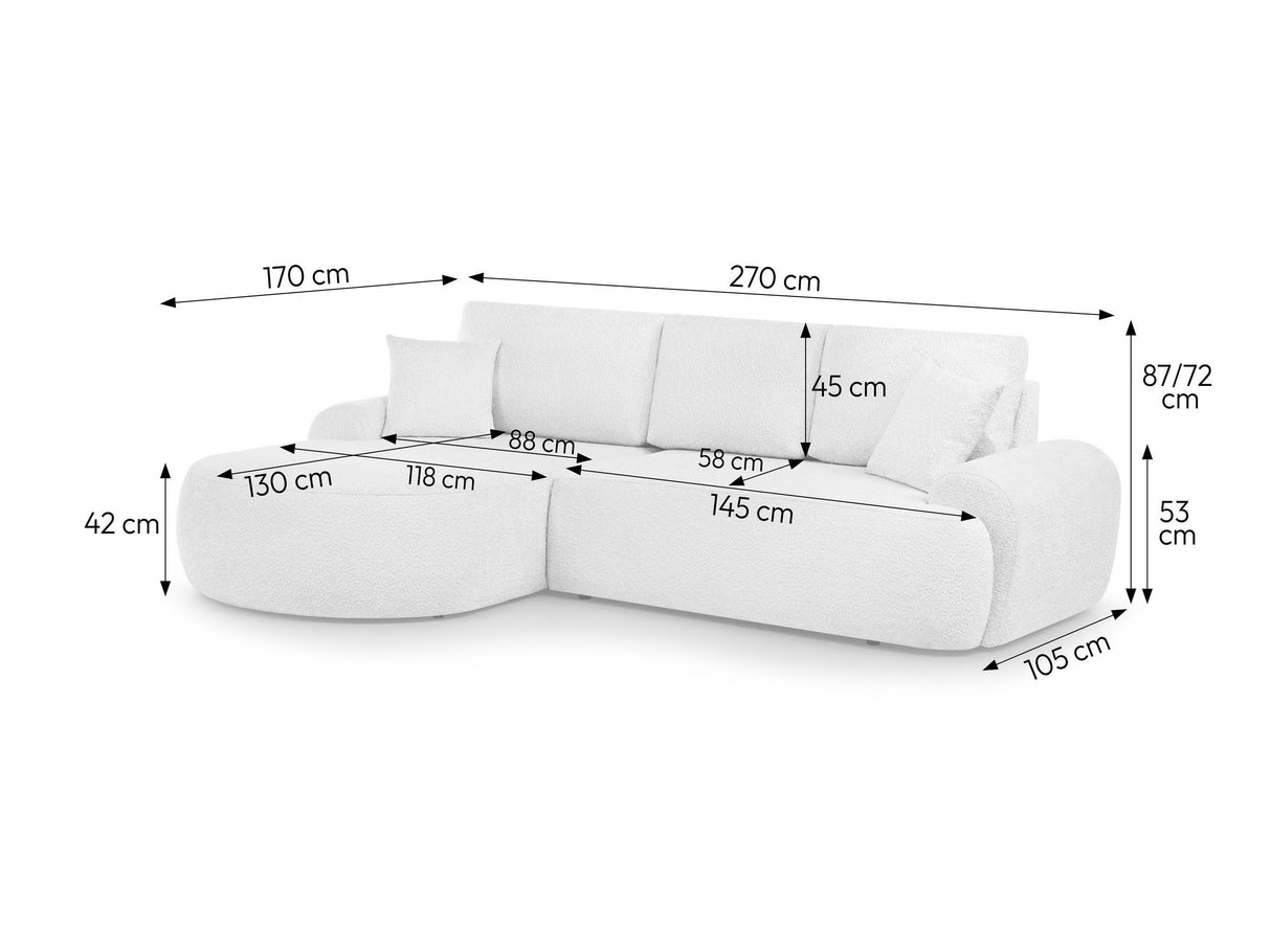 Stūra dīvāns 610200