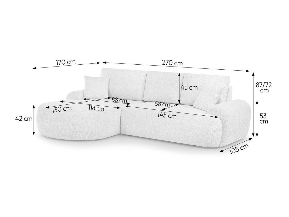 Stūra dīvāns 610200