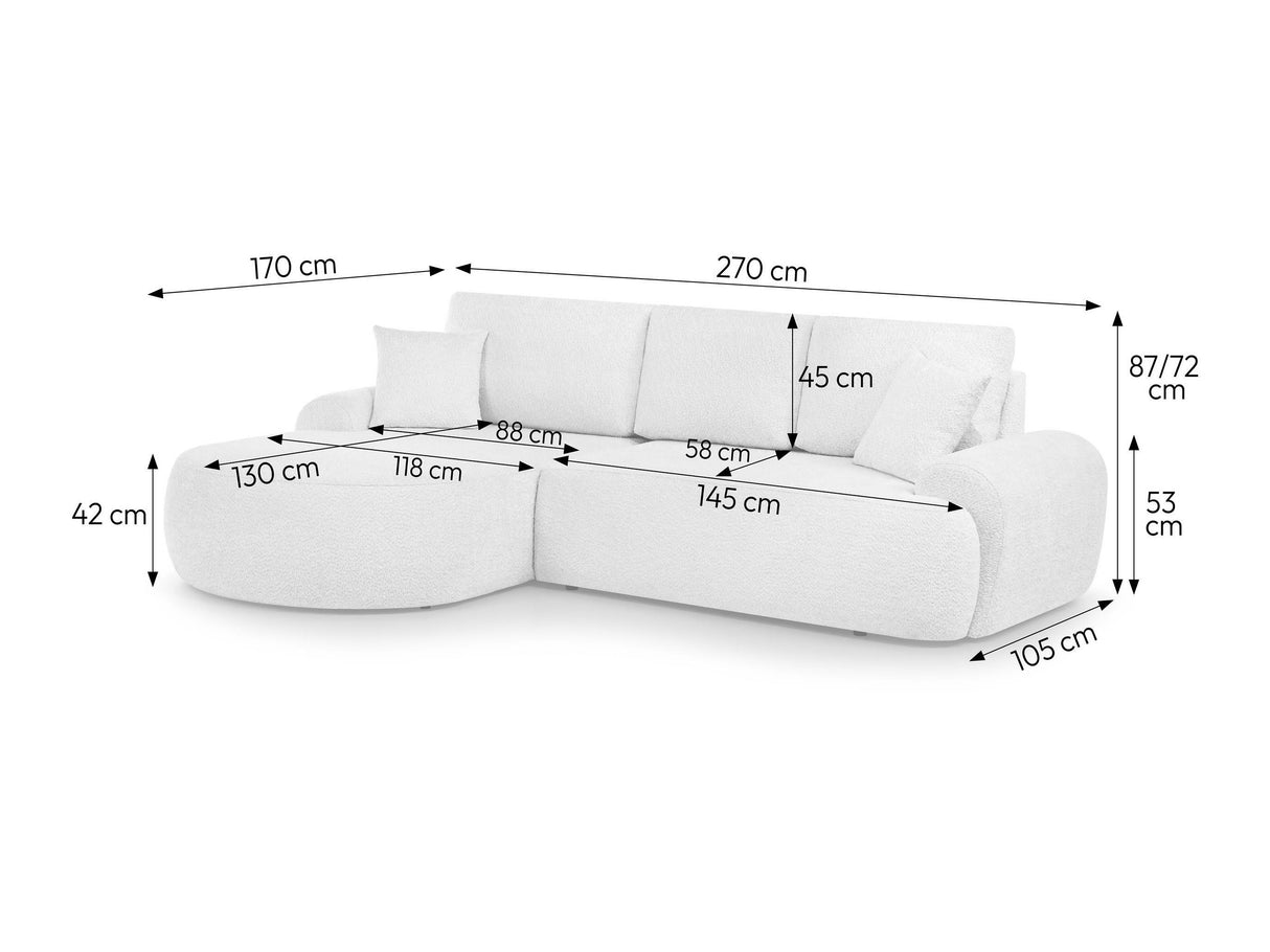 Stūra dīvāns 610200