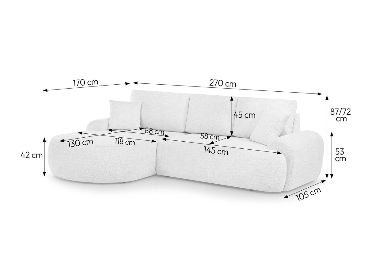 Stūra dīvāns 610200