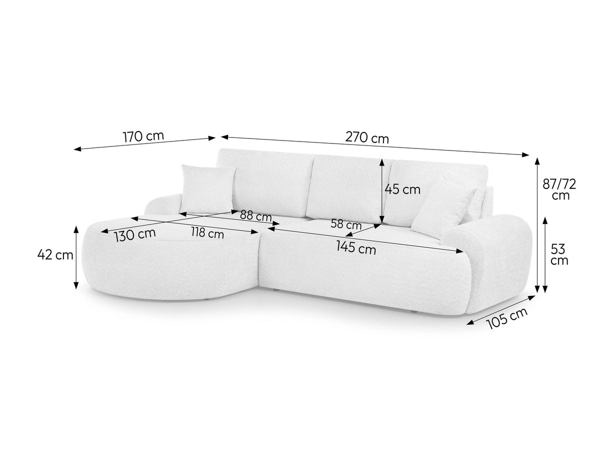 Stūra dīvāns 610200