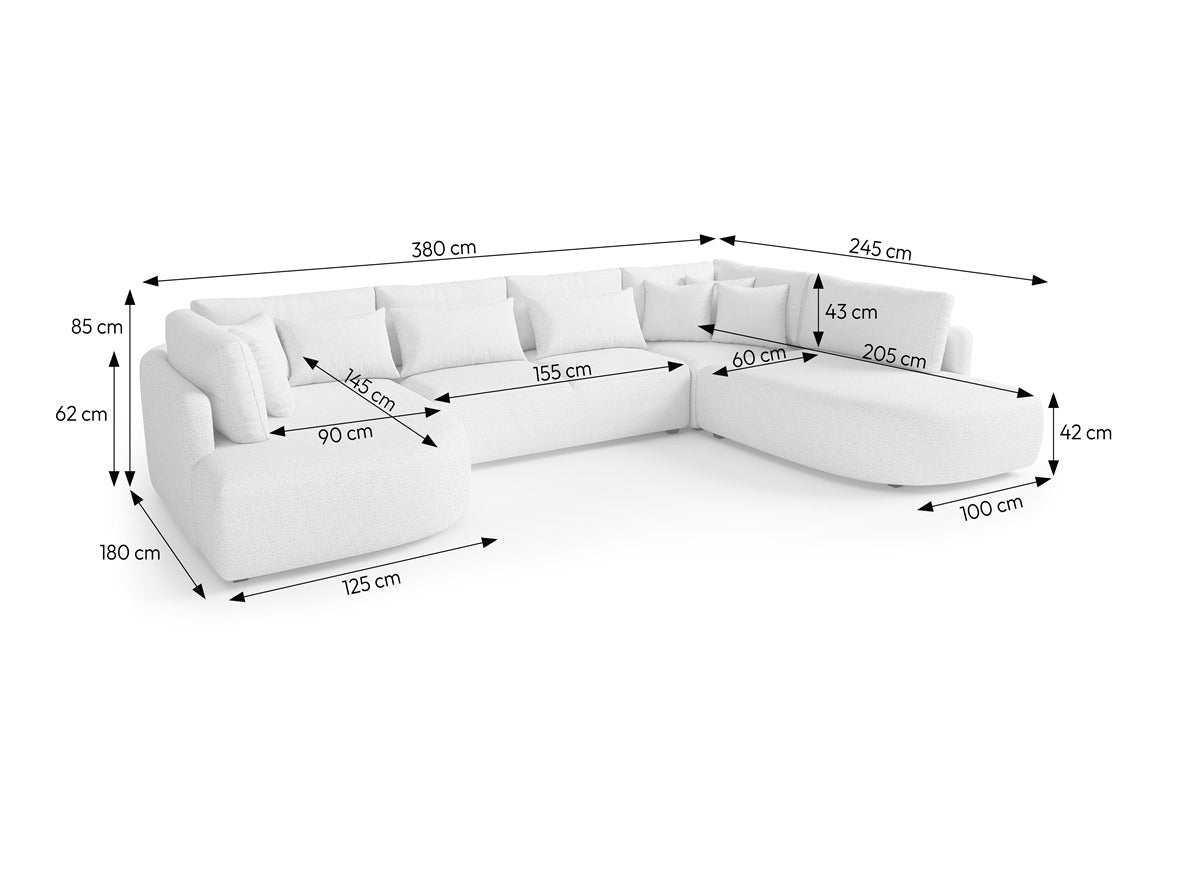 Stūra dīvāns 610260