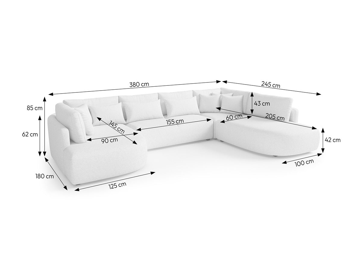 Stūra dīvāns 610260