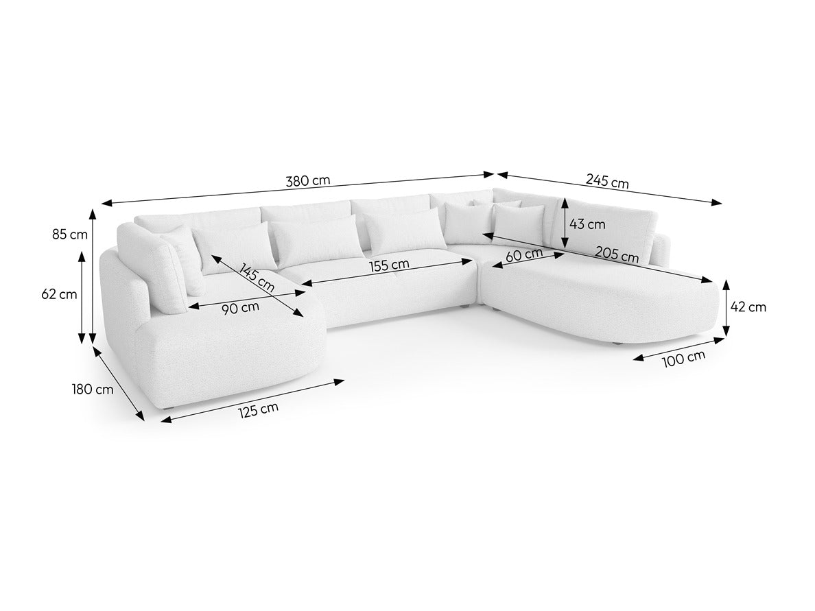 Stūra dīvāns 610260