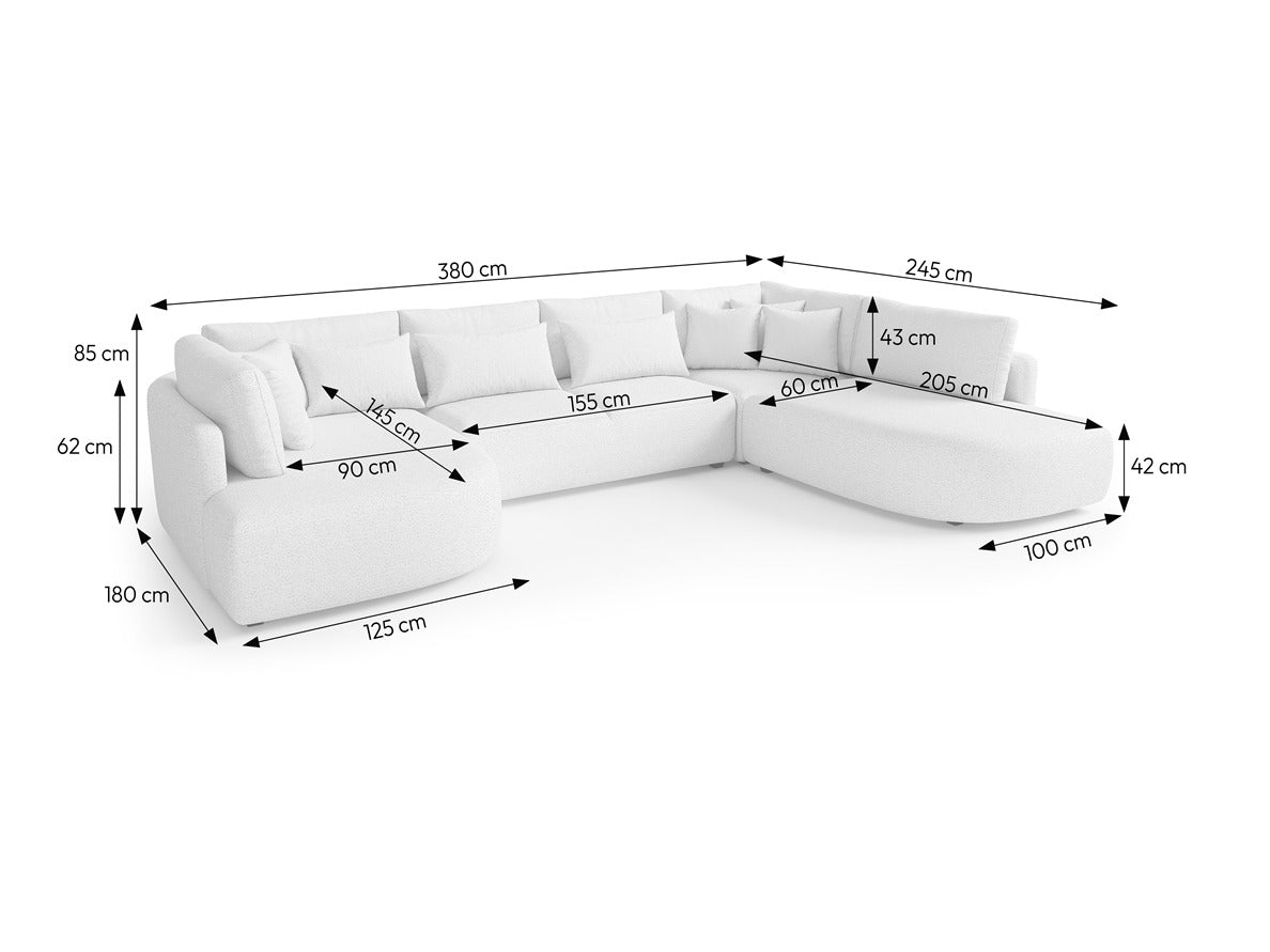 Stūra dīvāns 610260