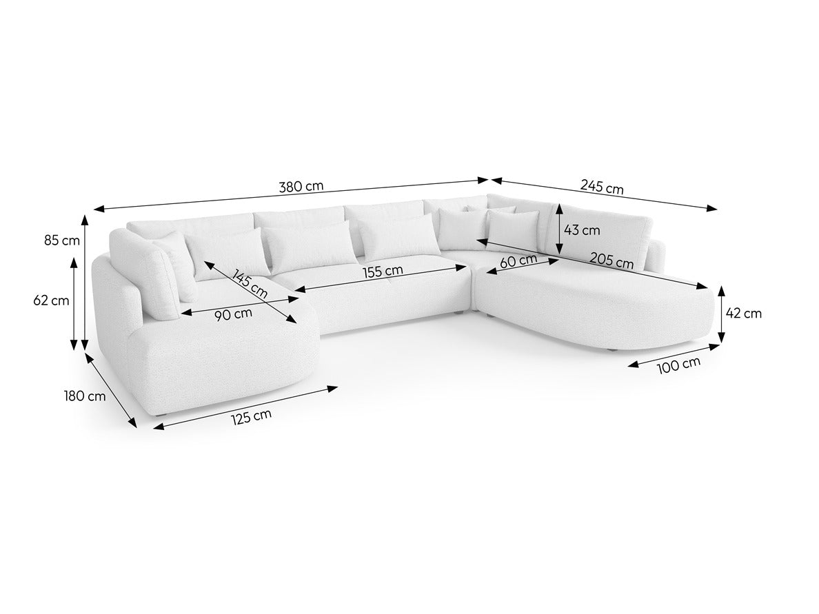 Stūra dīvāns 610260