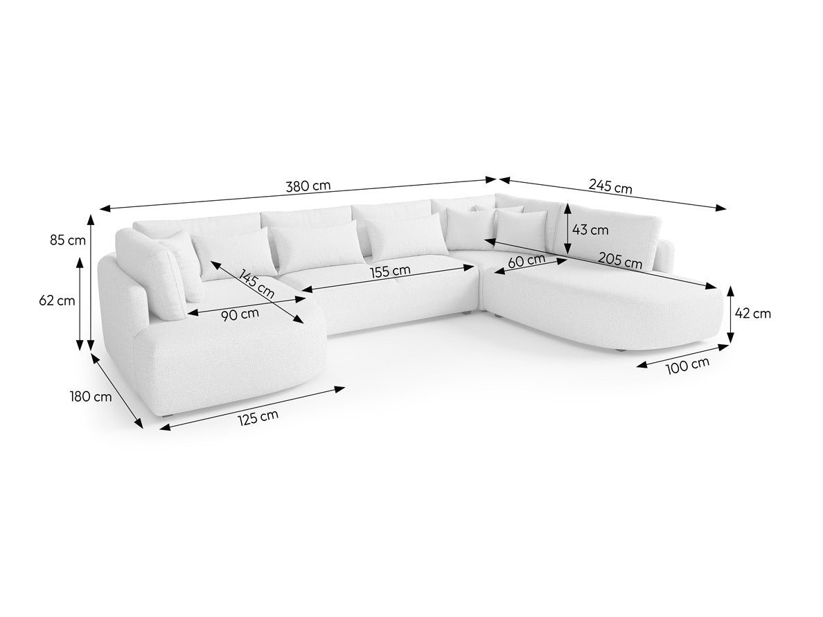 Stūra dīvāns 610260