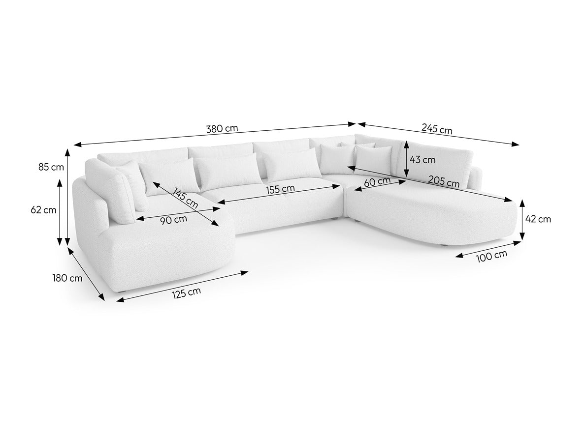 Stūra dīvāns 610260