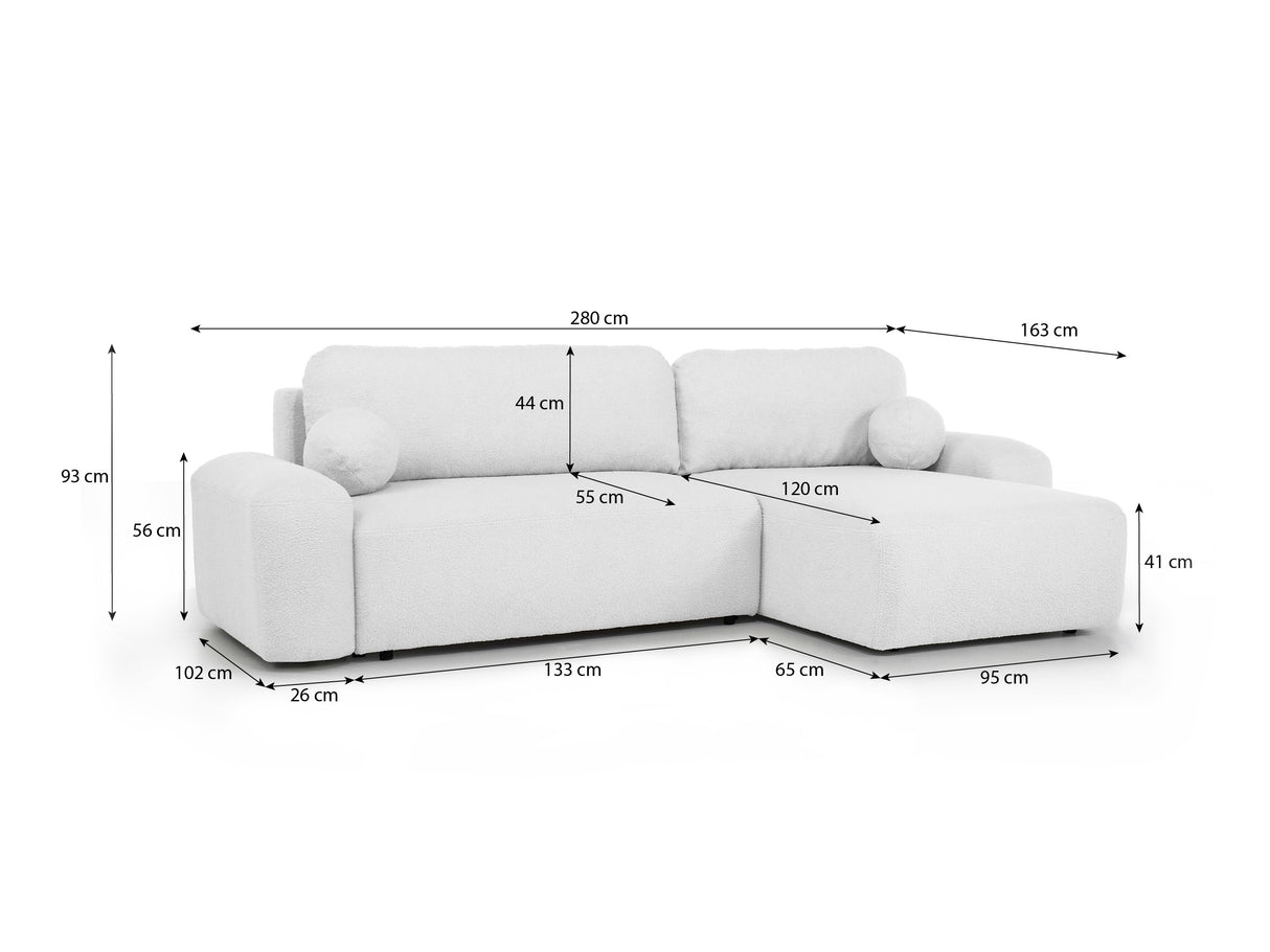 Stūra dīvāns 610289