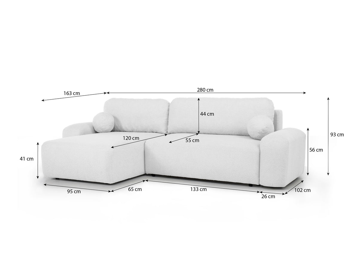 Stūra dīvāns 610289