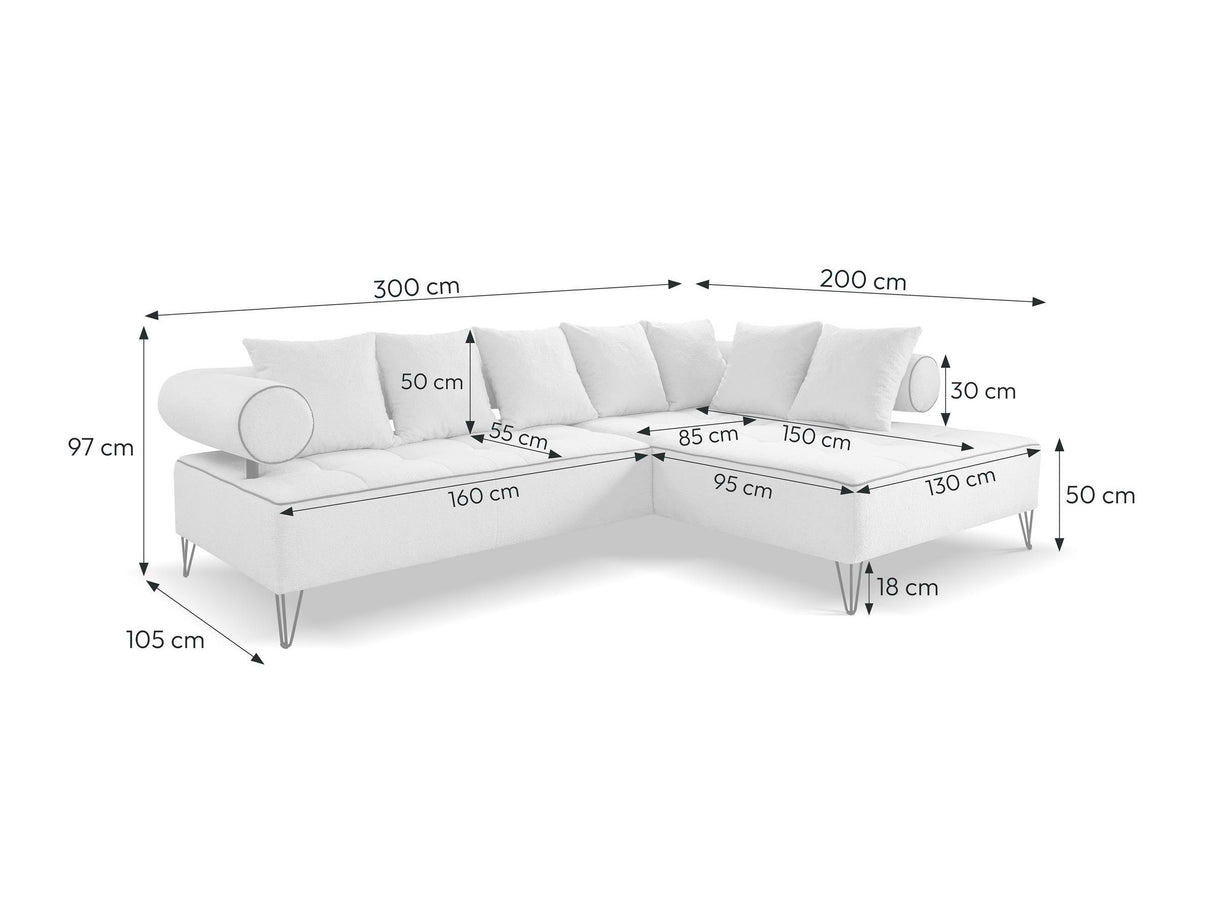 Stūra dīvāns 610542