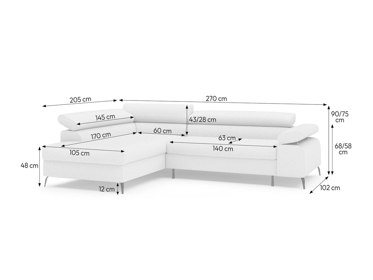 Stūra dīvāns 610608